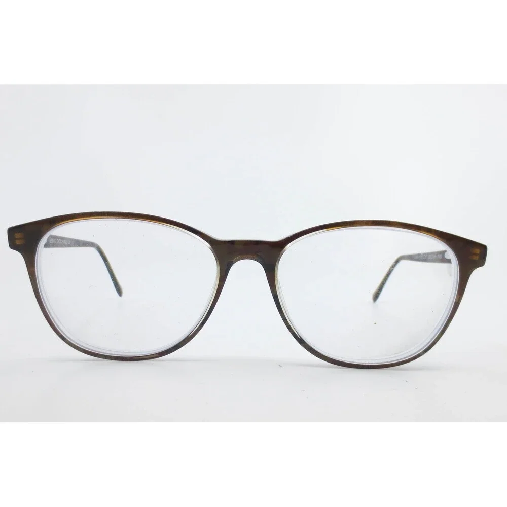 Link Occhiali 7175 C57 Camo Tortoise Oval Eyeglasses Frames 53-16-140